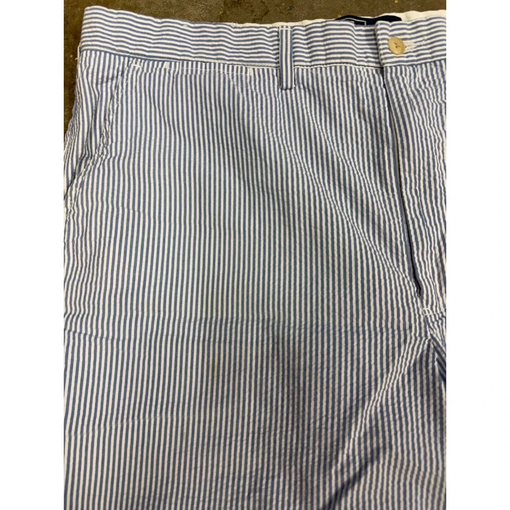 Polo Ralph Lauren Striped Shorts Mens Size‎ 38 Blue White